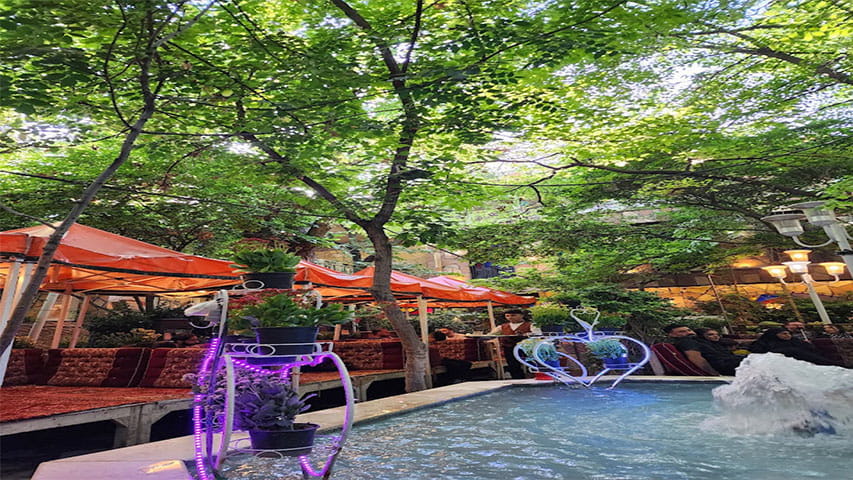 رستوران آبشار فرحزاد - سرچی